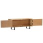 Mobile Porta TV 90x30x40 cm in Legno Massello di Mango Mobile Porta TV 90x30x40 cm in Legno Massello di Mango