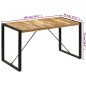 Tavolo da Pranzo 140x70x75 cm in Legno Massello di Mango Tavolo da Pranzo 140x70x75 cm in Legno Massello di Mango