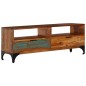 Mobile Porta TV 118x35x45 cm in Legno Massello di Recupero Mobile Porta TV 118x35x45 cm in Legno Massello di Recupero