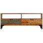 Mobile Porta TV 118x35x45 cm in Legno Massello di Recupero Mobile Porta TV 118x35x45 cm in Legno Massello di Recupero