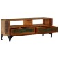 Mobile Porta TV 118x35x45 cm in Legno Massello di Recupero Mobile Porta TV 118x35x45 cm in Legno Massello di Recupero