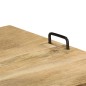 vidaXL Mobile Porta TV in Legno Massello di Mango 110x35x45 cm vidaXL Mobile Porta TV in Legno Massello di Mango 110x35x45 cm
