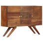 Credenza in Legno Massello di Recupero 110x30x75 cm Marrone Credenza in Legno Massello di Recupero 110x30x75 cm Marrone