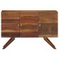 Credenza in Legno Massello di Recupero 110x30x75 cm Marrone Credenza in Legno Massello di Recupero 110x30x75 cm Marrone