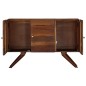 Credenza in Legno Massello di Recupero 110x30x75 cm Marrone Credenza in Legno Massello di Recupero 110x30x75 cm Marrone