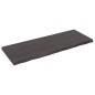 Ripiano Muro Grigio Scuro 160x60x6 cm Massello Rovere Trattato Ripiano Muro Grigio Scuro 160x60x6 cm Massello Rovere Trattato