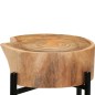 Set Tavolini da Salotto 2 pz in Legno Massello di Acacia Set Tavolini da Salotto 2 pz in Legno Massello di Acacia
