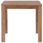 Tavolo in Legno Massello di Teak Finitura Naturale 82x80x76 cm Tavolo in Legno Massello di Teak Finitura Naturale 82x80x76 cm