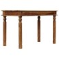 Tavolo da Pranzo in Legno Massello di Sheesham 120x60x77 cm