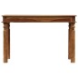 Tavolo da Pranzo in Legno Massello di Sheesham 120x60x77 cm