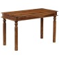 Tavolo da Pranzo in Legno Massello di Sheesham 120x60x77 cm