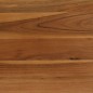 vidaXL Tavolo da Pranzo in Massello d'Acacia e Acciaio 75x75x76 cm vidaXL Tavolo da Pranzo in Massello d'Acacia e Acciaio 75x75x76 cm