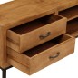 Mobile Porta TV in Legno Massello di Mango 140x30x40 cm Mobile Porta TV in Legno Massello di Mango 140x30x40 cm