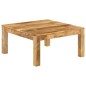 Tavolino da Caffè in Legno Massello di Mango 80x80x40cm Tavolino da Caffè in Legno Massello di Mango 80x80x40cm