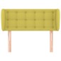 Testiera ad Orecchio Verde 103x23x78/88 cm in Similpelle Testiera ad Orecchio Verde 103x23x78/88 cm in Similpelle