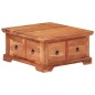 vidaXL Tavolino da Salotto 66x70x35 cm in Legno Massello di Acacia vidaXL Tavolino da Salotto 66x70x35 cm in Legno Massello di Acacia