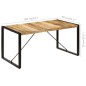 Tavolo da Pranzo 160x80x75 cm in Legno Massello di Mango Tavolo da Pranzo 160x80x75 cm in Legno Massello di Mango