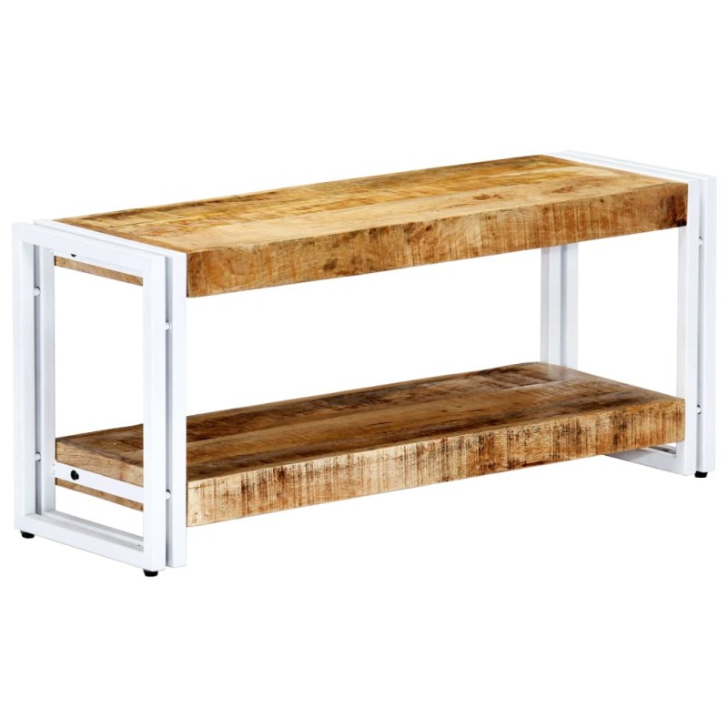 Mobile Porta TV 90x30x40 cm in Legno Massello di Mango Mobile Porta TV 90x30x40 cm in Legno Massello di Mango