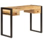Scrivania con 2 Cassetti 110x50x77 cm Legno Massello di Mango Scrivania con 2 Cassetti 110x50x77 cm Legno Massello di Mango