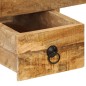 Scrivania con 2 Cassetti 110x50x77 cm Legno Massello di Mango Scrivania con 2 Cassetti 110x50x77 cm Legno Massello di Mango