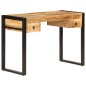 Scrivania con 2 Cassetti 110x50x77 cm Legno Massello di Mango Scrivania con 2 Cassetti 110x50x77 cm Legno Massello di Mango