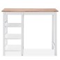 Set da Bar 3 pz in MDF Bianco Set da Bar 3 pz in MDF Bianco