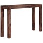 Tavolo Consolle Grigio 120x30x76 cm Legno Massello di Sheesham Tavolo Consolle Grigio 120x30x76 cm Legno Massello di Sheesham