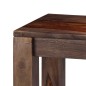 Tavolo Consolle Grigio 120x30x76 cm Legno Massello di Sheesham Tavolo Consolle Grigio 120x30x76 cm Legno Massello di Sheesham