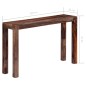 Tavolo Consolle Grigio 120x30x76 cm Legno Massello di Sheesham Tavolo Consolle Grigio 120x30x76 cm Legno Massello di Sheesham