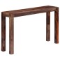 Tavolo Consolle Grigio 120x30x76 cm Legno Massello di Sheesham Tavolo Consolle Grigio 120x30x76 cm Legno Massello di Sheesham
