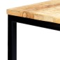 Tavolo da Pranzo 120x60x75 cm in Legno Massello di Mango Grezzo Tavolo da Pranzo 120x60x75 cm in Legno Massello di Mango Grezzo
