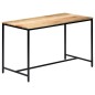 Tavolo da Pranzo 120x60x75 cm in Legno Massello di Mango Grezzo Tavolo da Pranzo 120x60x75 cm in Legno Massello di Mango Grezzo