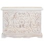 Cassapanca 58x40x40 cm in Legno Massello di Acacia Cassapanca 58x40x40 cm in Legno Massello di Acacia