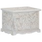 Cassapanca 58x40x40 cm in Legno Massello di Acacia Cassapanca 58x40x40 cm in Legno Massello di Acacia