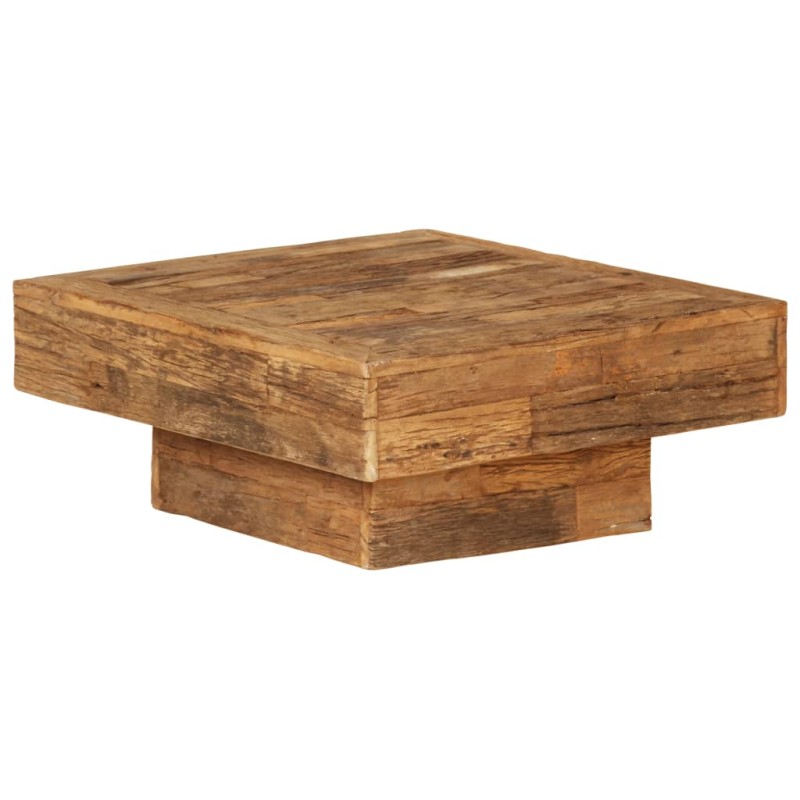 Tavolino da Caffè in Legno Massello Recuperato 70x70x30 cm Tavolino da Caffè in Legno Massello Recuperato 70x70x30 cm