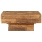 Tavolino da Caffè in Legno Massello Recuperato 70x70x30 cm Tavolino da Caffè in Legno Massello Recuperato 70x70x30 cm