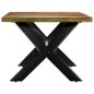 Tavolo da Pranzo 200x100x75 cm in Legno Massello di Recupero Tavolo da Pranzo 200x100x75 cm in Legno Massello di Recupero