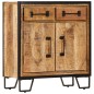 Credenza 65x30x70 cm Legno Massello di Mango Credenza 65x30x70 cm Legno Massello di Mango