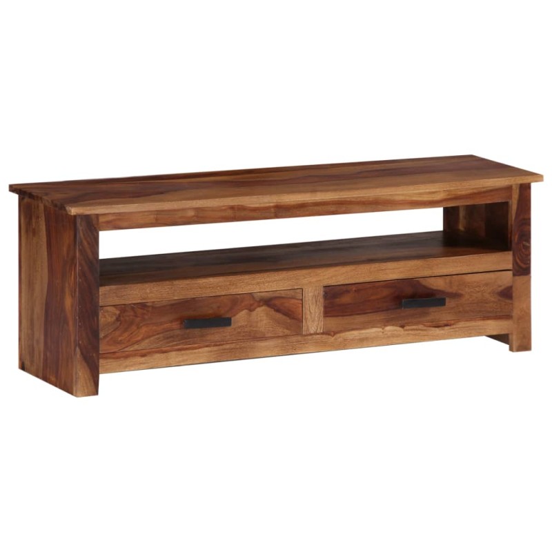 Mobile Porta TV 118x30x40 cm in Legno Massello di Sheesham Mobile Porta TV 118x30x40 cm in Legno Massello di Sheesham