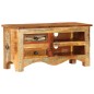Mobile Porta TV 80x30x40 cm in Legno Massello di Recupero Mobile Porta TV 80x30x40 cm in Legno Massello di Recupero