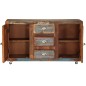 Credenza 150x43x86 cm Legno Massello di Recupero Credenza 150x43x86 cm Legno Massello di Recupero