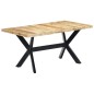 Tavolo da Pranzo 160x80x75 cm in Legno Massello di Mango Tavolo da Pranzo 160x80x75 cm in Legno Massello di Mango
