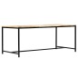 Tavolo da Pranzo 180x90x75 cm in Legno Massello di Mango Grezzo Tavolo da Pranzo 180x90x75 cm in Legno Massello di Mango Grezzo