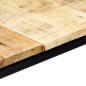 Tavolo da Pranzo 180x90x75 cm in Legno Massello di Mango Grezzo Tavolo da Pranzo 180x90x75 cm in Legno Massello di Mango Grezzo