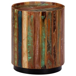 Tavolino da Caffè 38x45 cm in Legno Massello di Recupero