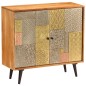 Credenza 80x30x75 cm in Legno Massello di Acacia Credenza 80x30x75 cm in Legno Massello di Acacia