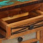 Mobile Porta TV 120x30x40 cm in Legno Massello di Recupero Mobile Porta TV 120x30x40 cm in Legno Massello di Recupero