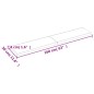 Ripiano Muro Grigio Scuro 160x30x4 cm Massello Rovere Trattato Ripiano Muro Grigio Scuro 160x30x4 cm Massello Rovere Trattato