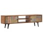 vidaXL Mobile Porta TV 140x30x40 cm in Legno Massello di Acacia vidaXL Mobile Porta TV 140x30x40 cm in Legno Massello di Acacia