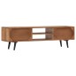 vidaXL Mobile Porta TV 140x30x40 cm in Legno Massello di Acacia vidaXL Mobile Porta TV 140x30x40 cm in Legno Massello di Acacia